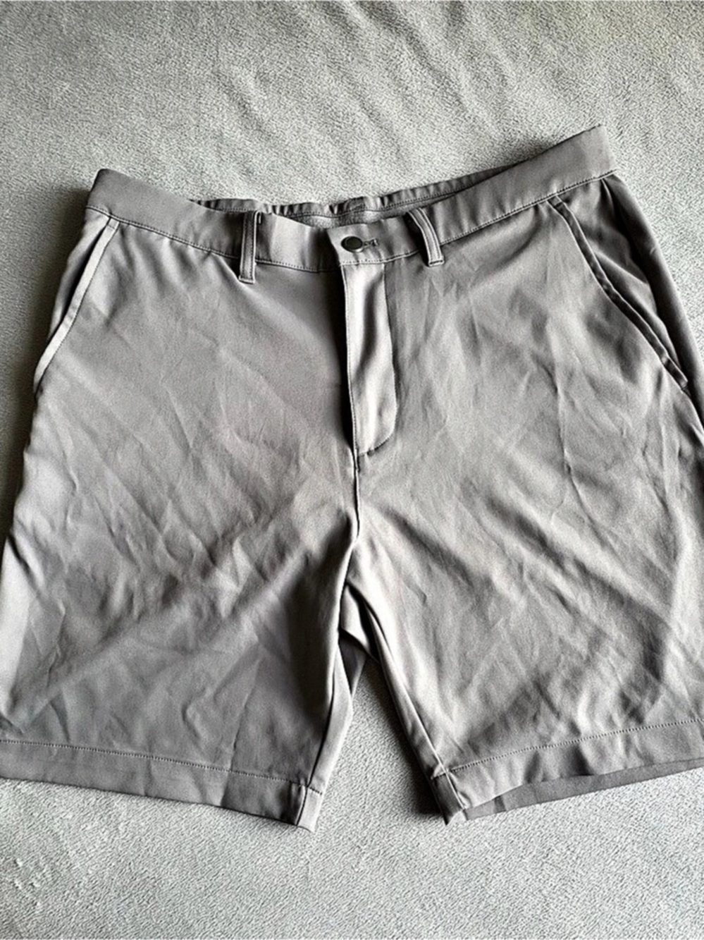 Kirkland Signature Men's Performance Stretch Golf Shorts Gray Waist 34